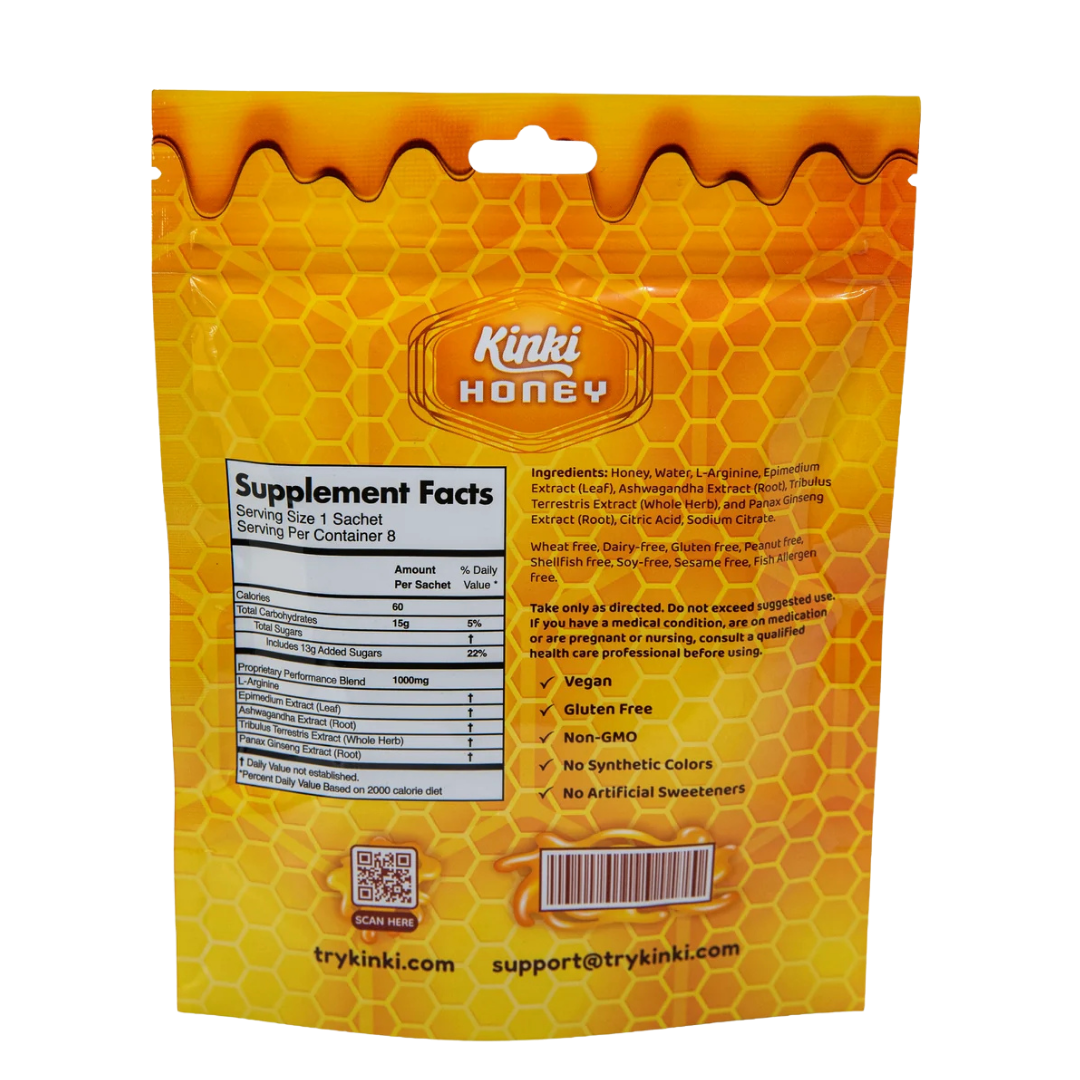 Golden Vigor | Premium Intimacy Enhancement Honey